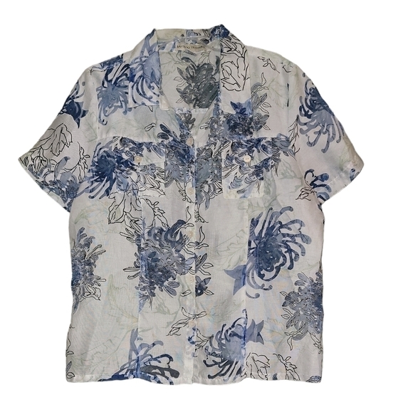 Bamboo Traders size XL short sleeve button down shirt - Picture 1 of 10